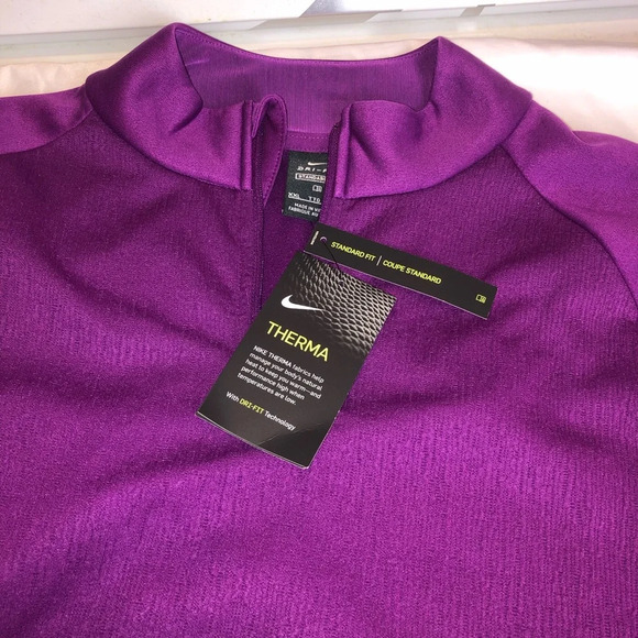 Nike Therma Dri-FIT 1/4 Zip Victory Long Sleeve - Picture 6 of 7